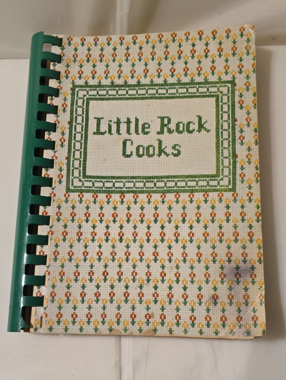 Vintage Little Rock Cooks Cookbook Junior League Arkansas 1972 Spiral Bound